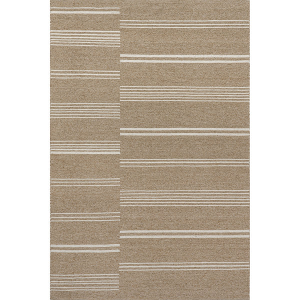 Lauren Liess x Rugs USA Birchwood Reversible Striped Wool Area Rug